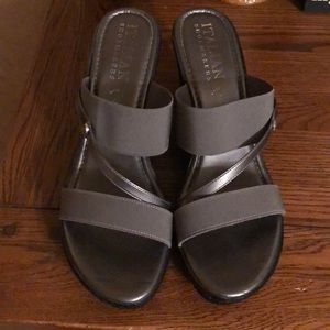 Silver wedges size 11